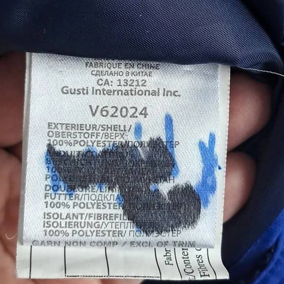 Kamik Boys/Girls Snow/Ski Suit. Size 3. Blue With Orange. - Picture 15 of 16